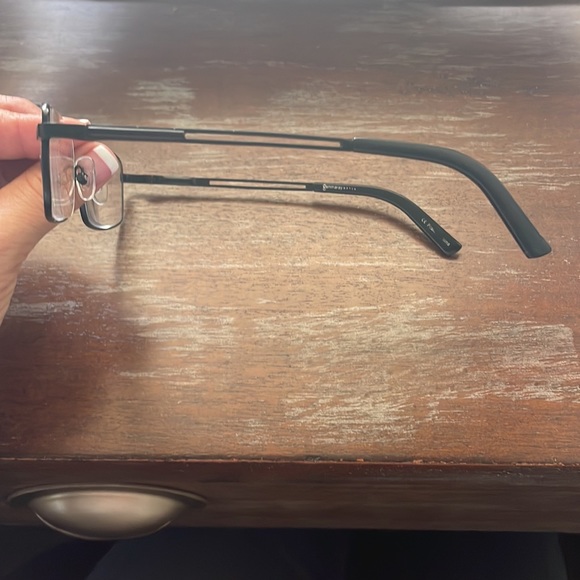 Gammaray Optix GR R3C 903 R400 C1 M3 black full rim metallic eyeglasses - Picture 3 of 12